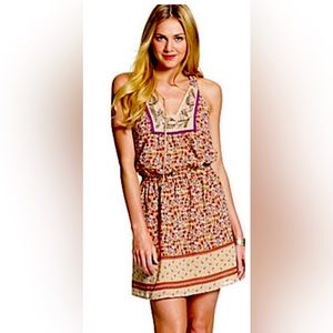 Jessica Simpson Boho-ChicTamara" Mini Dress floral with embroidery